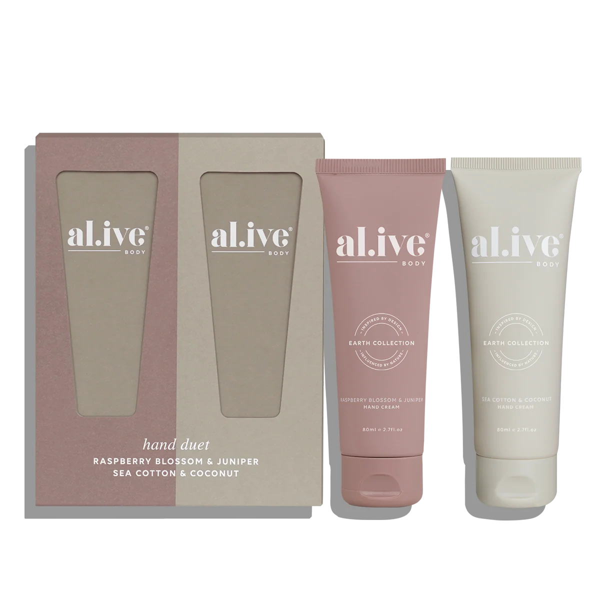 Hand Duet - Raspberry Blossom & Juniper + Sea Cotton & Coconut