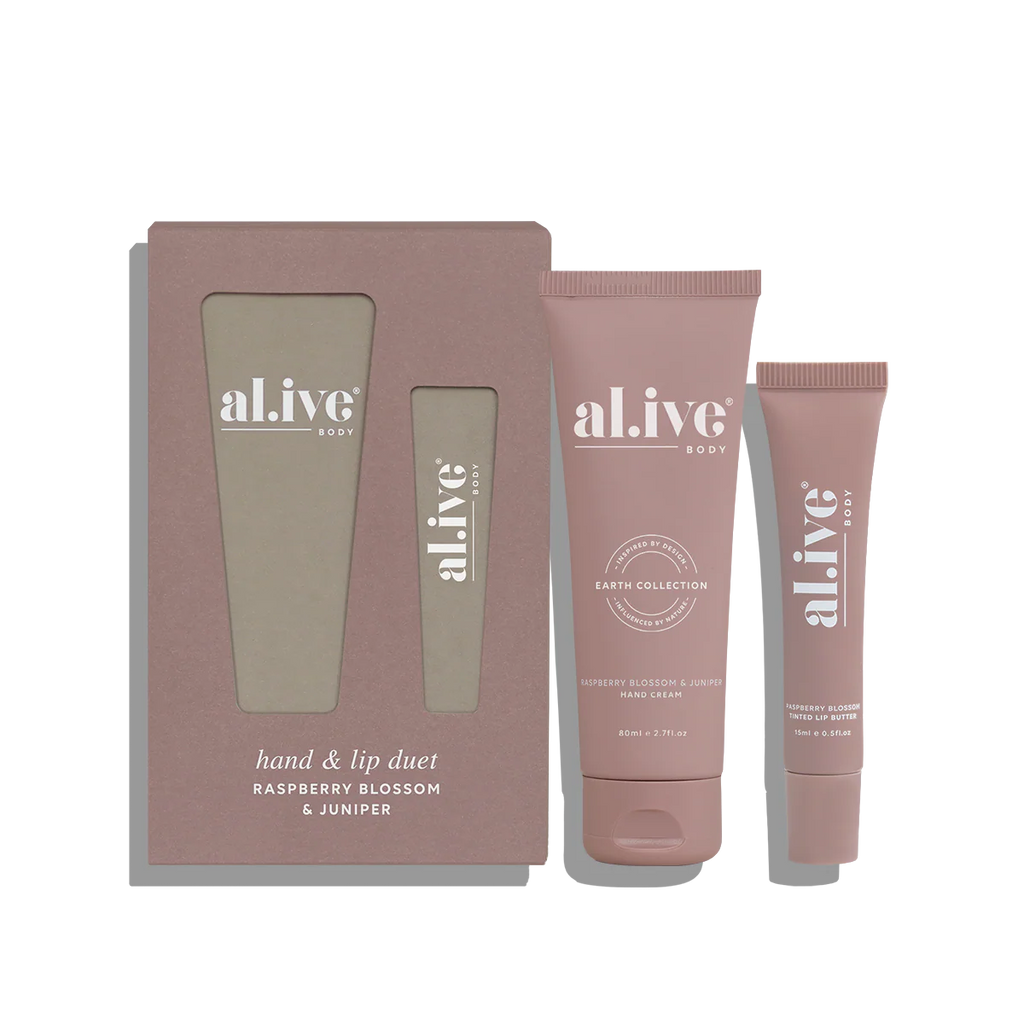 Hand & Lip Duet - Raspberry Blossom & Juniper