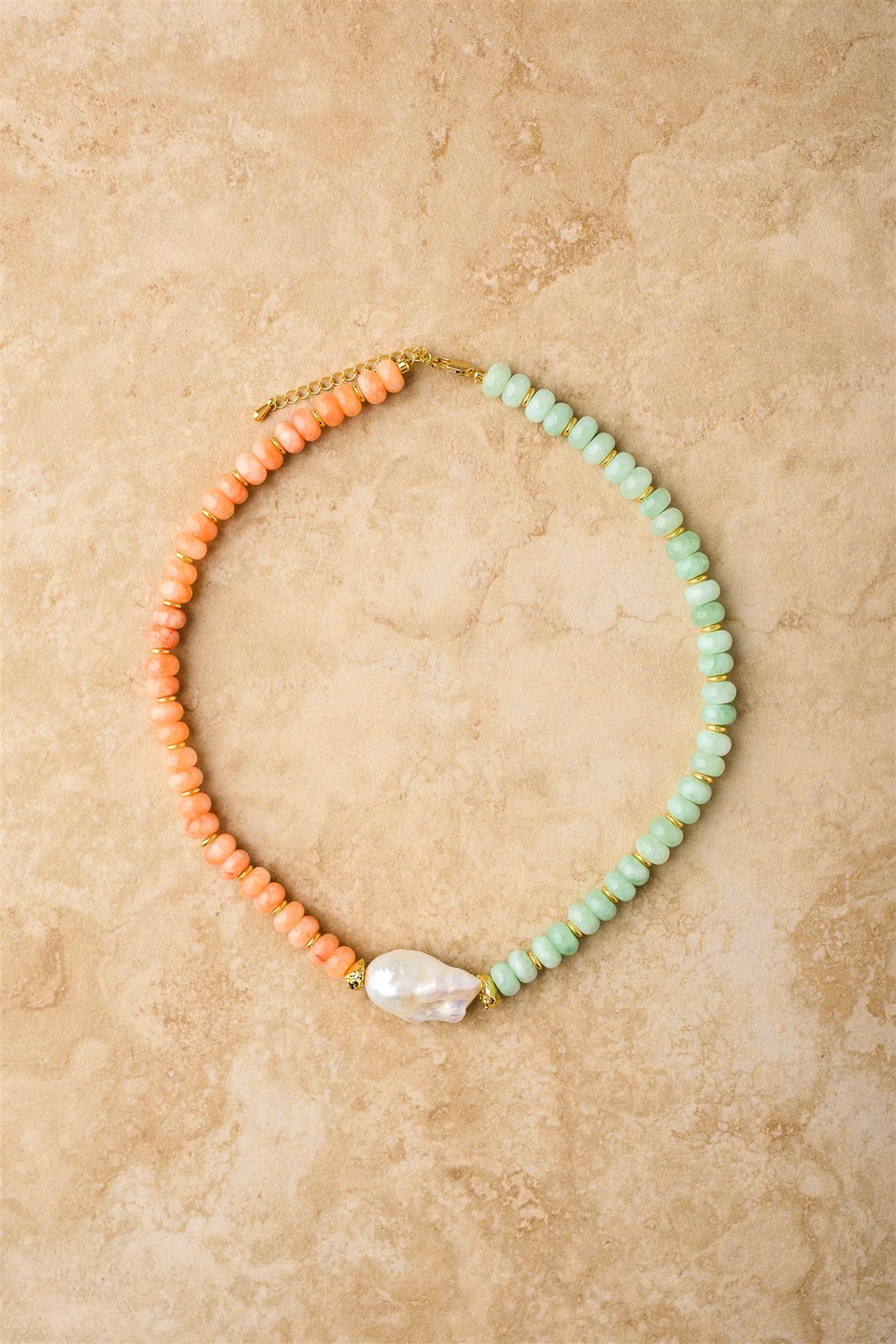 Sorbet - Peach Moonstone - Amazonite Stones