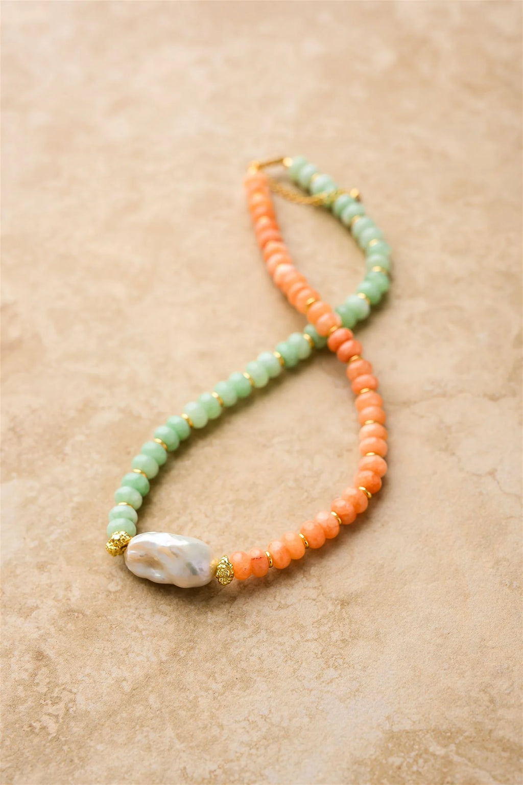 Sorbet - Peach Moonstone - Amazonite Stones