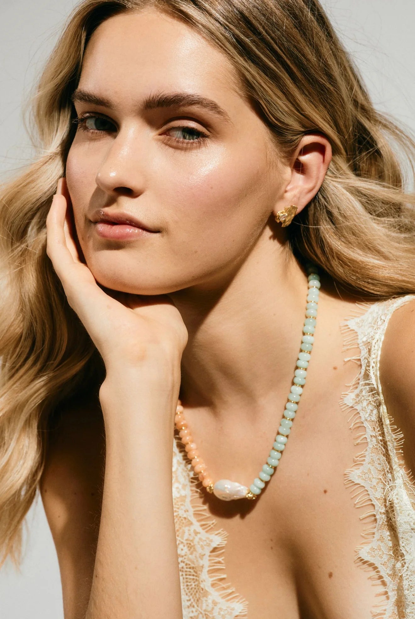 Sorbet - Peach Moonstone - Amazonite Stones