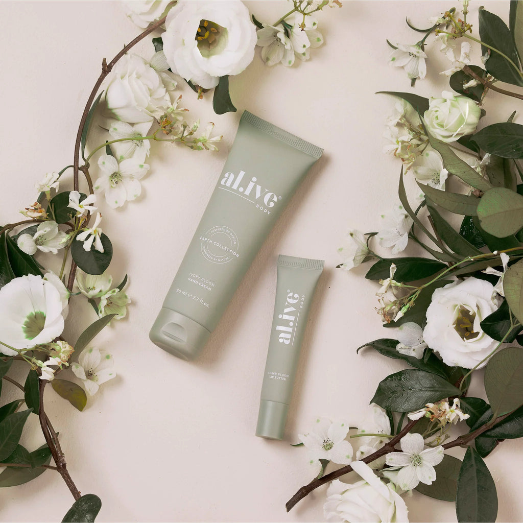 Hand and Lip Set - Ivory Bloob