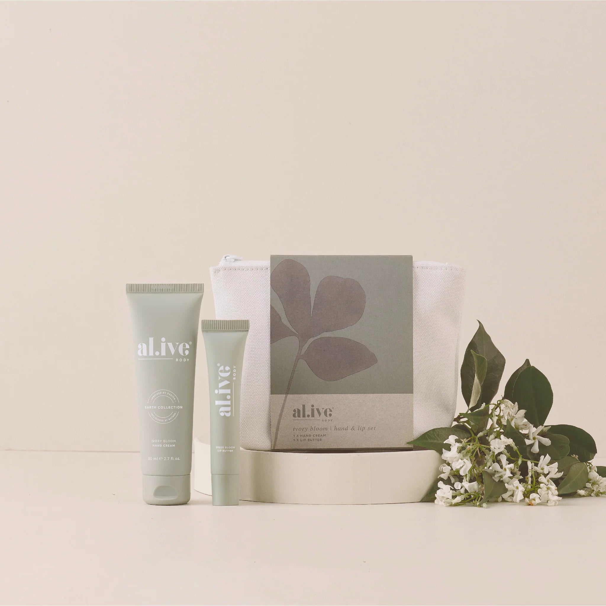 Hand and Lip Set - Ivory Bloob