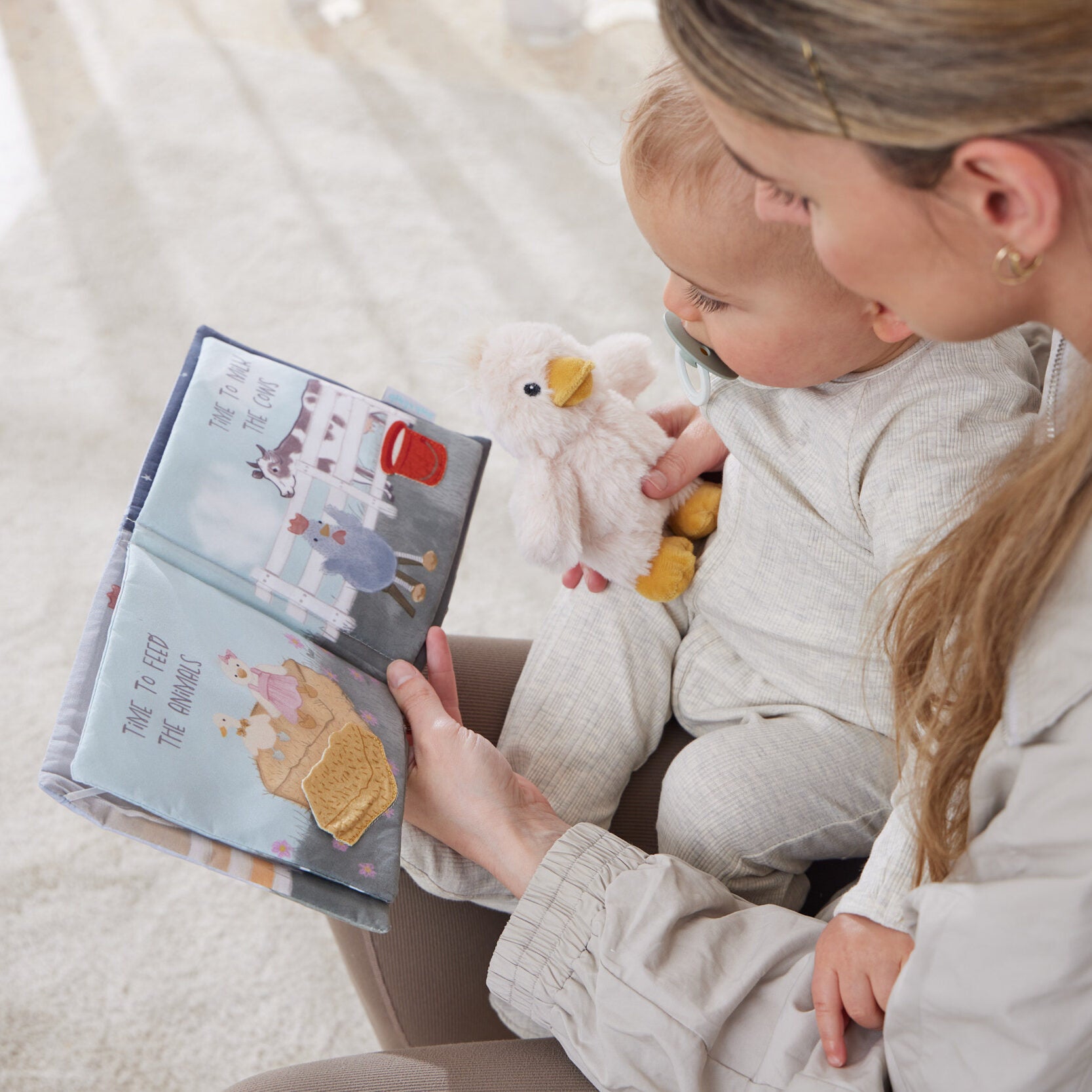 Fun On The Farm Activity Fabric Book