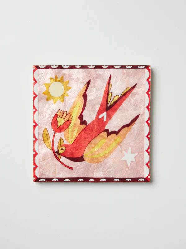 Gardienne Bird Plaque