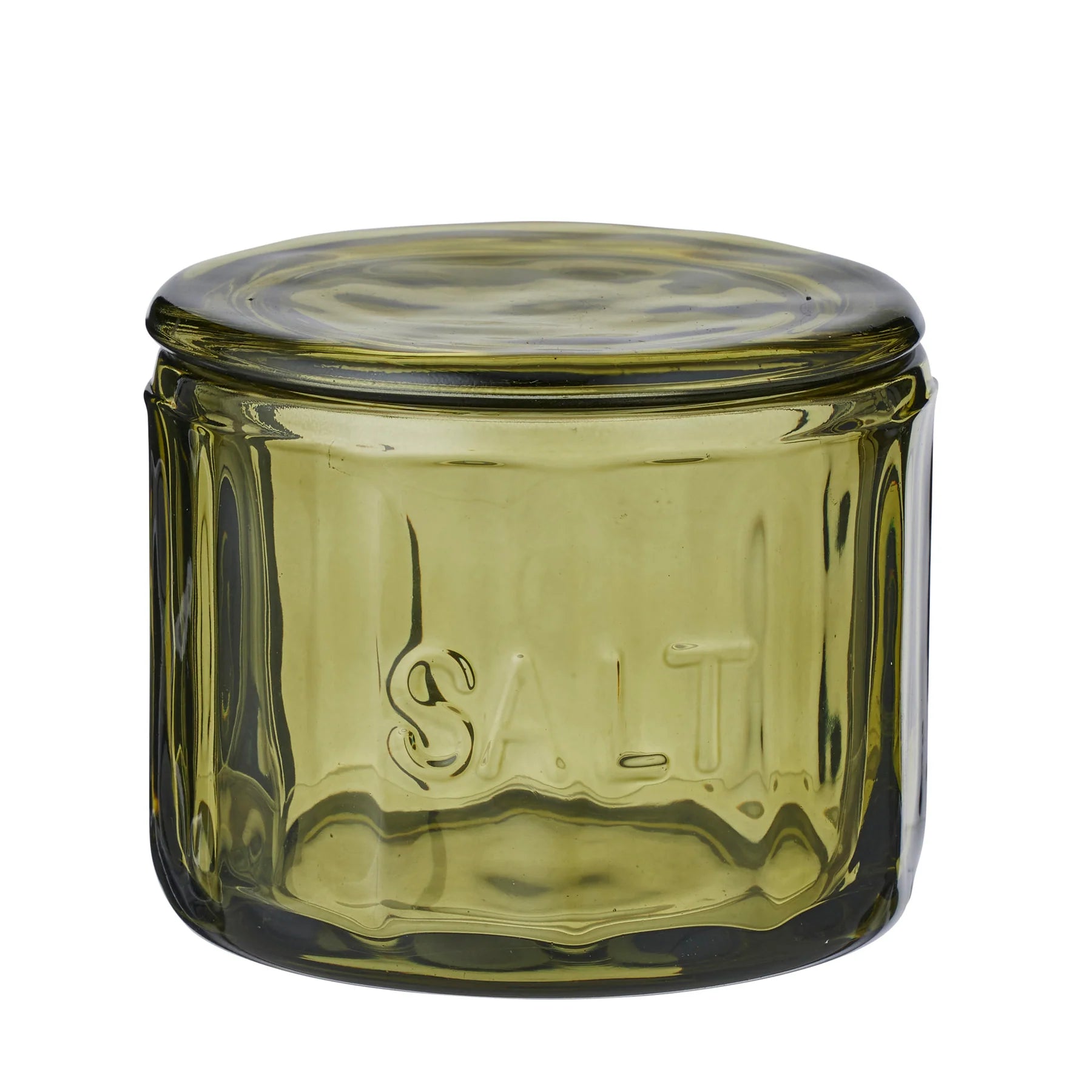 Lia Glass Salt Jar