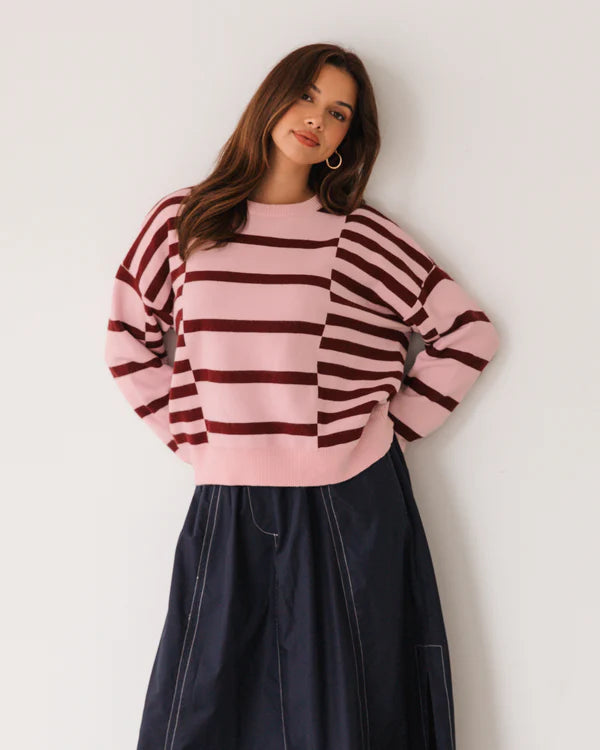 Stripe Knit Jumper