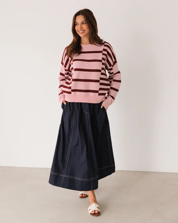 Stripe Knit Jumper