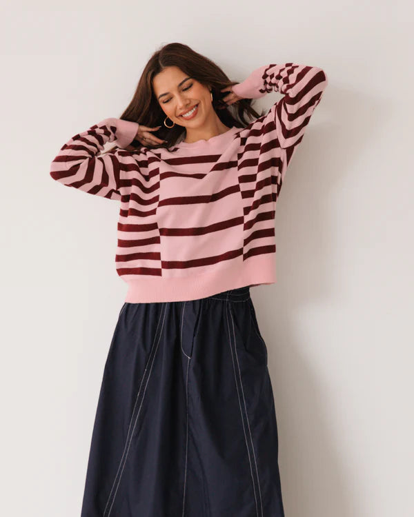 Stripe Knit Jumper