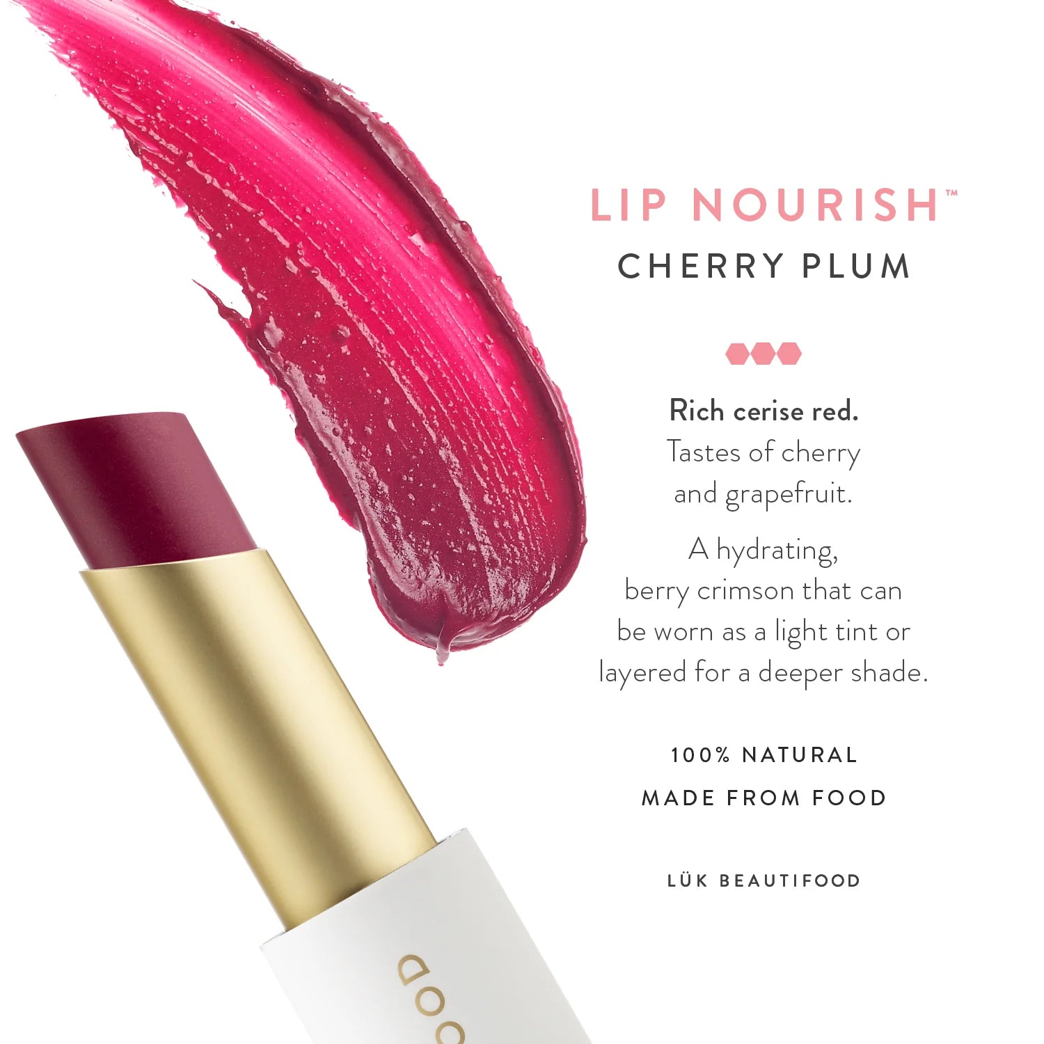 Lip Nourish - CHERRY PLUM