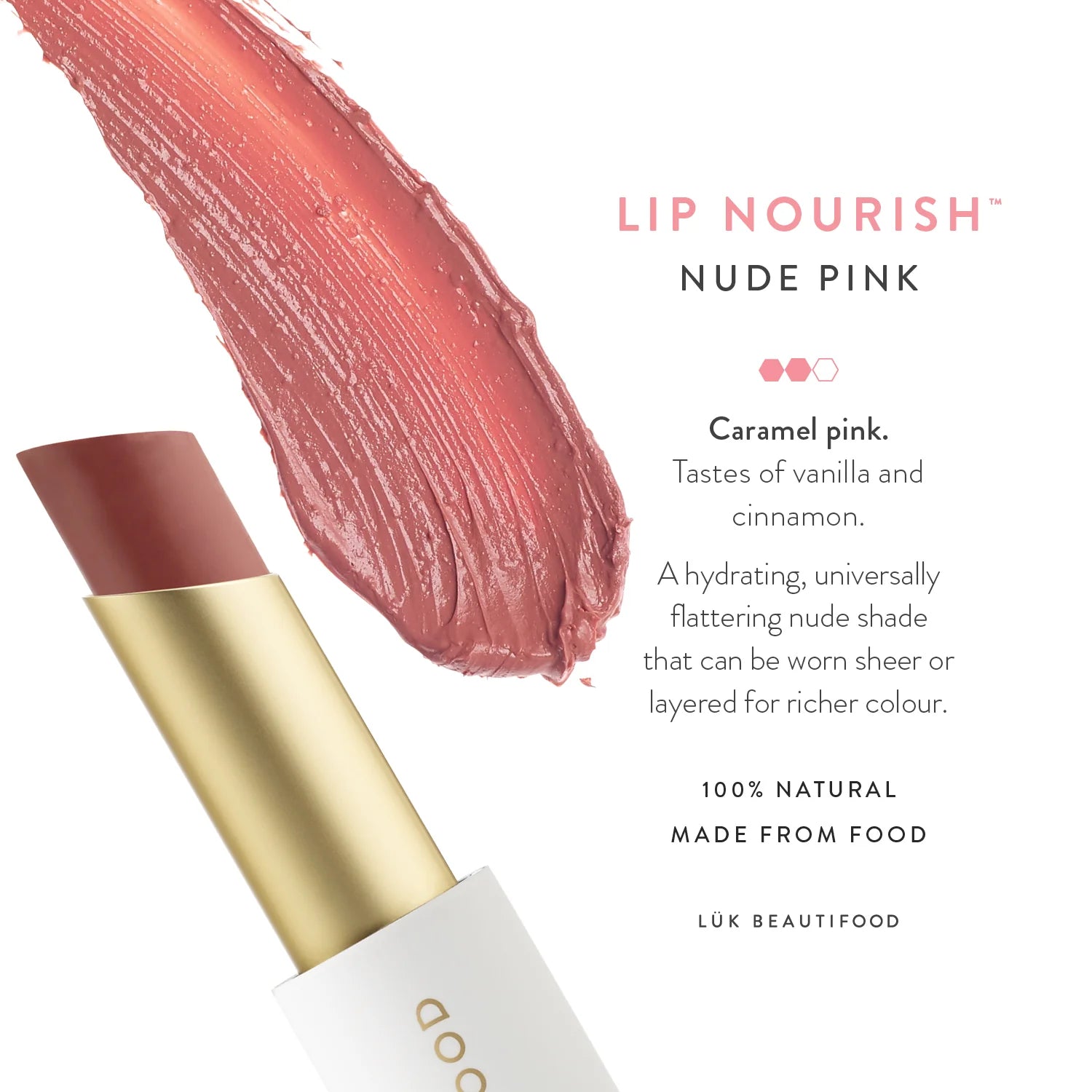 Lip Nourish - NUDE PINK