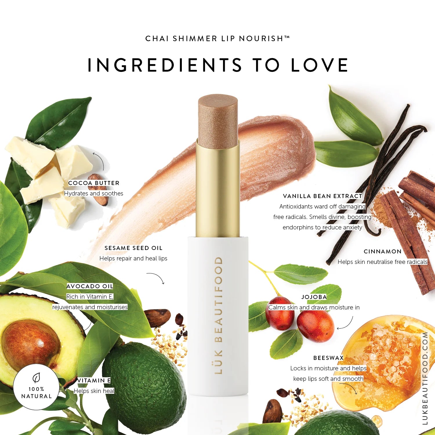 Lip Nourish - CHAI SHIMMER