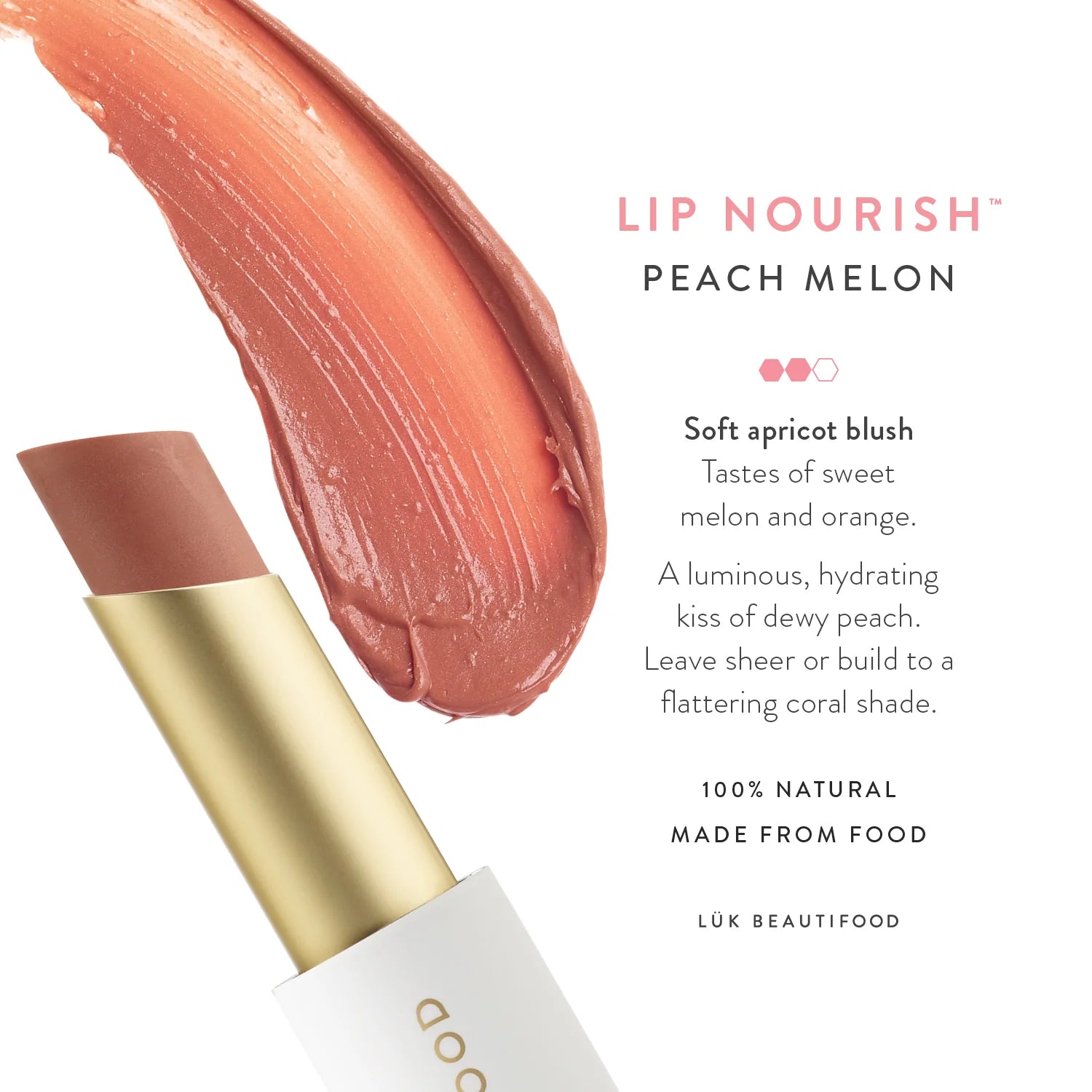 Lip Nourish - PEACH MELON