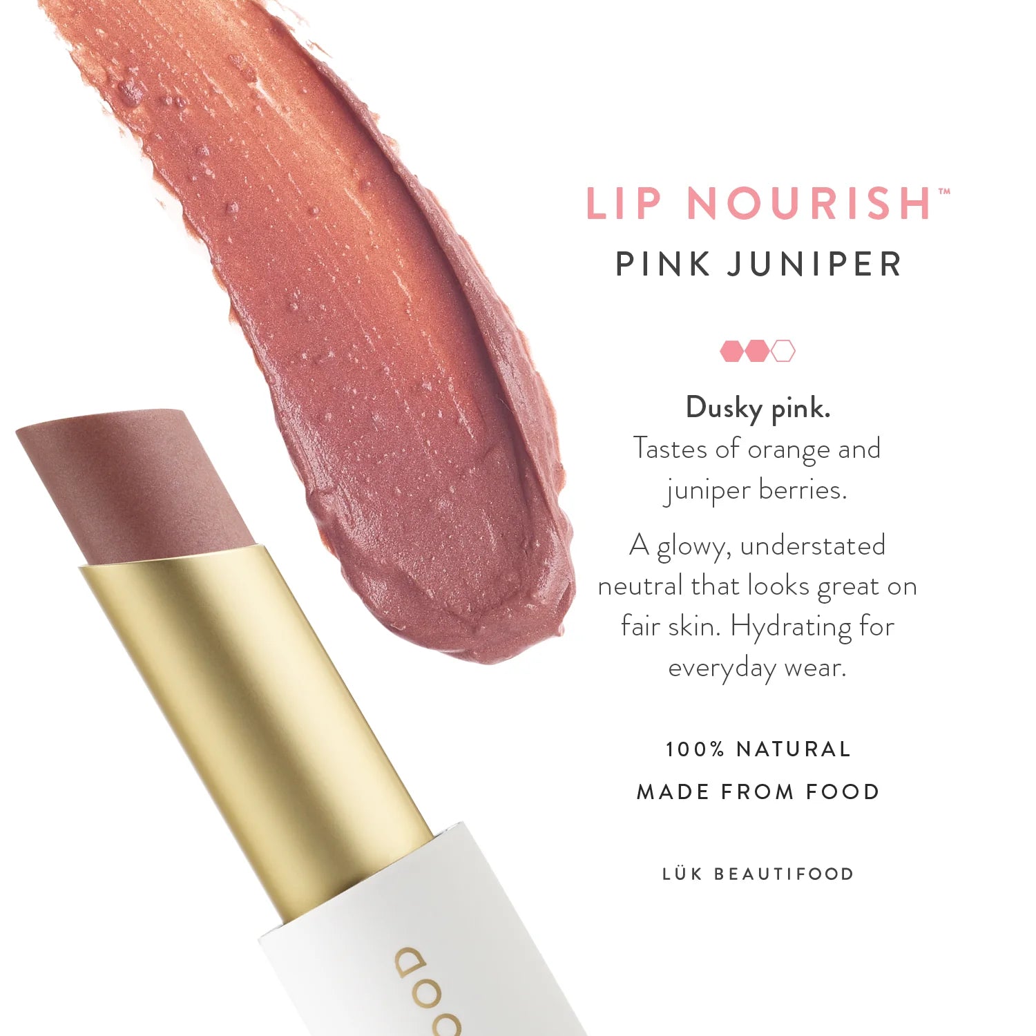 Lip Nourish - PINK JUNIPER