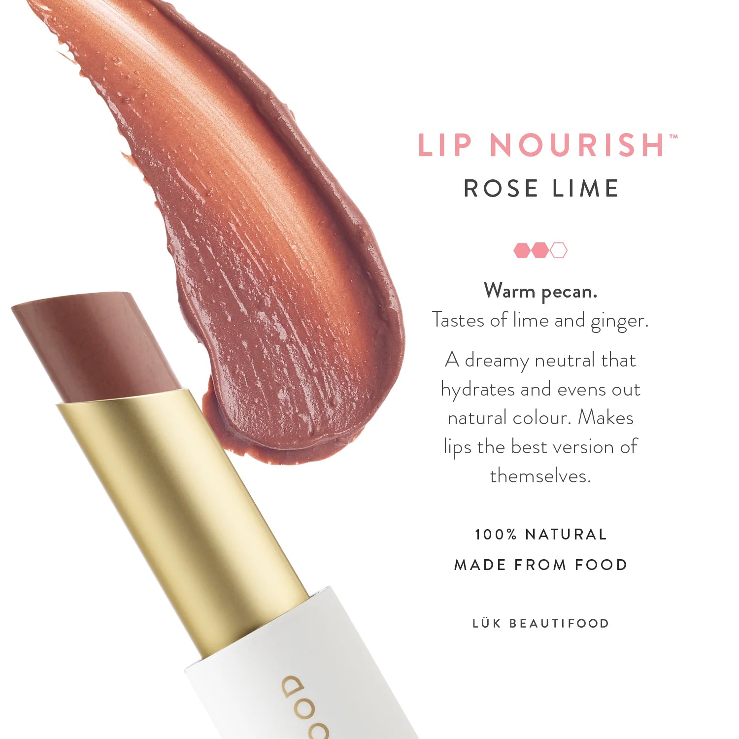 Lip Nourish - ROSE LIME