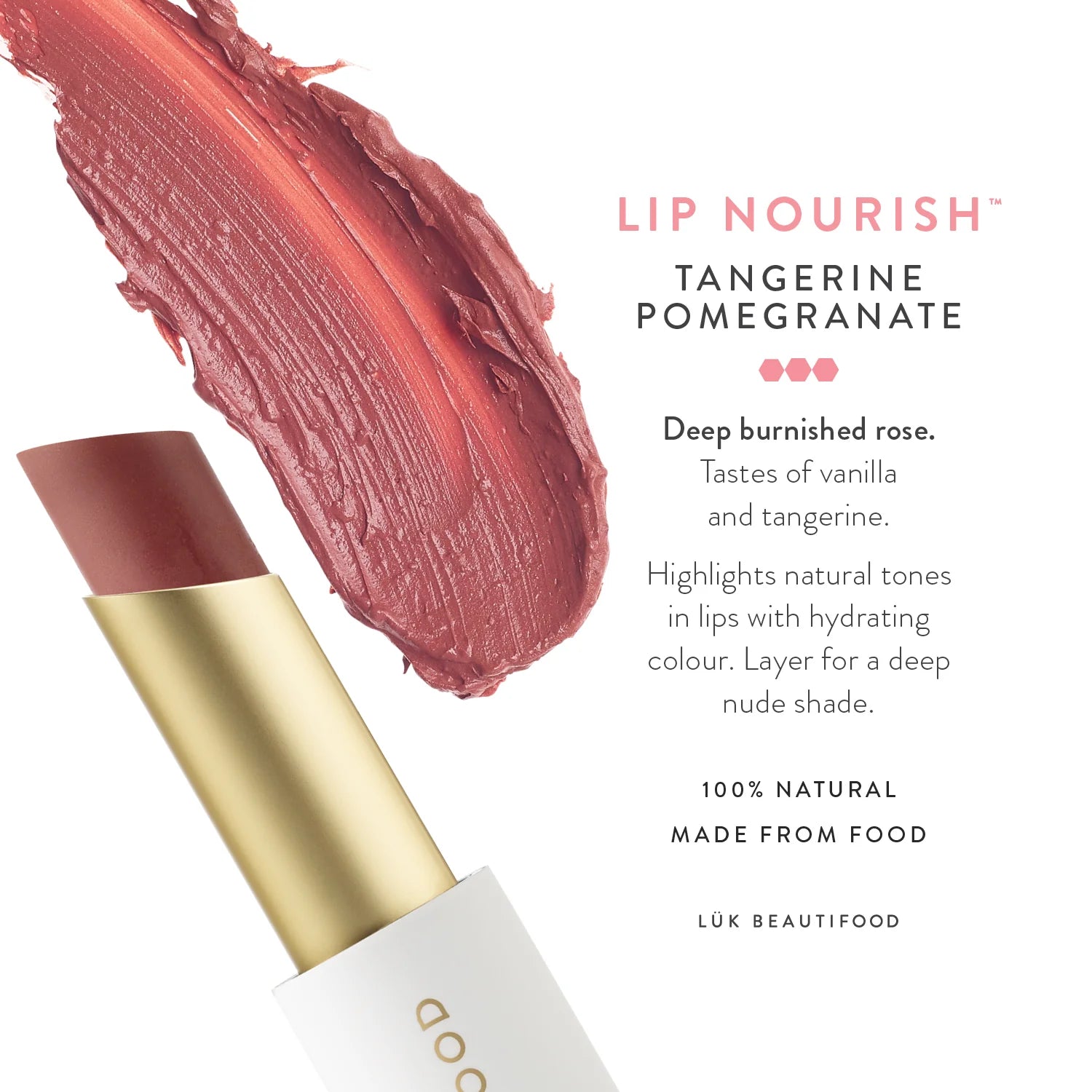 Lip Nourish - TANGERINE POMEGRANATE