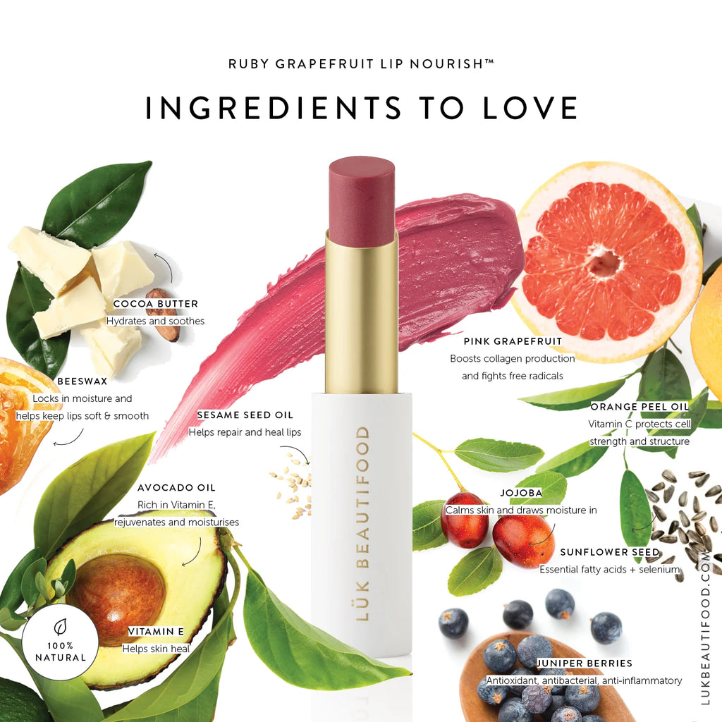 Lip Nourish - RUBY GRAPEFRUIT