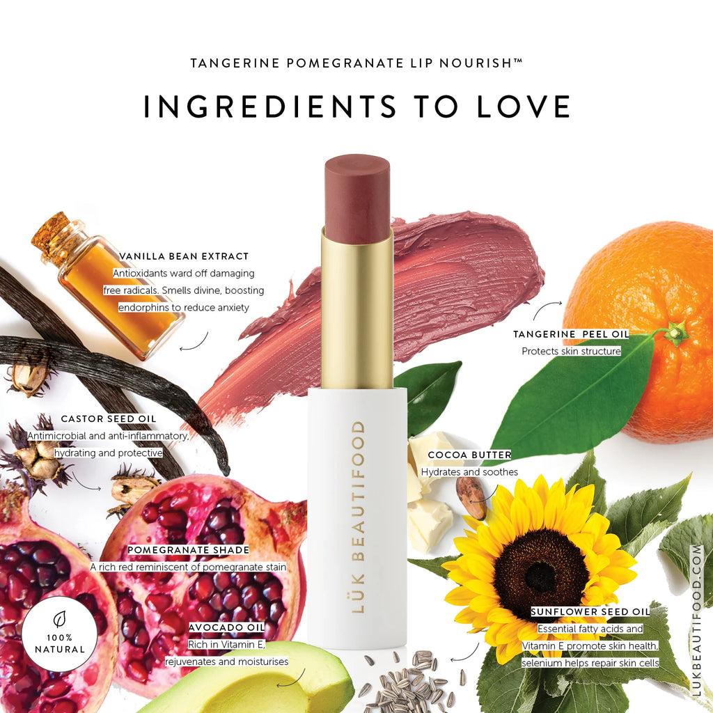 Lip Nourish - TANGERINE POMEGRANATE