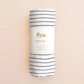 Organic Muslin Wrap - BRETON STRIPE