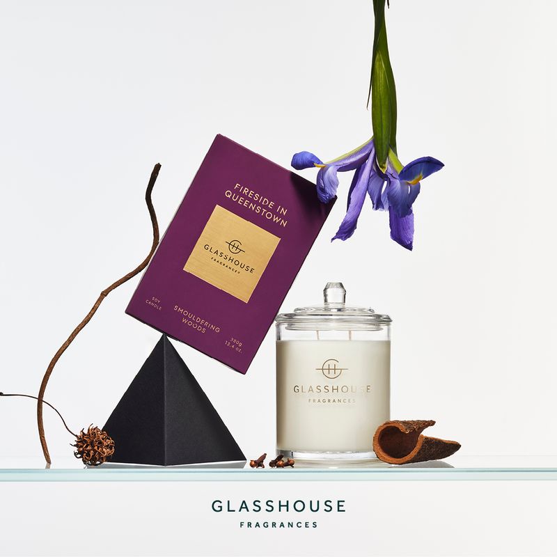 380g FIRESIDE IN QUEENSTOWN Candle