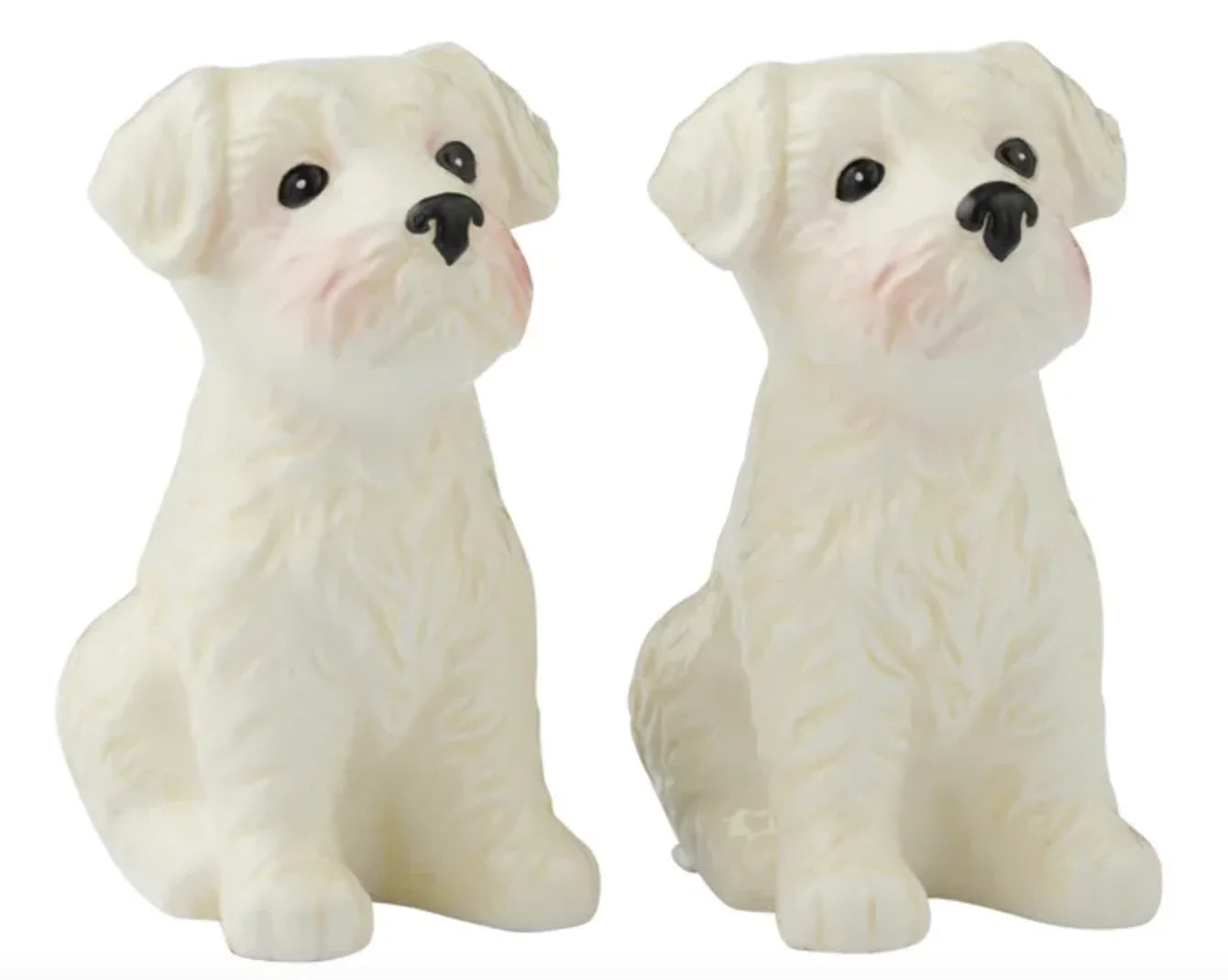 Westie S/2 Ceramic S&P Shakers