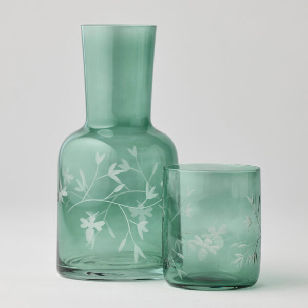 Blooming Bee 770ml Carafe Set TEAL