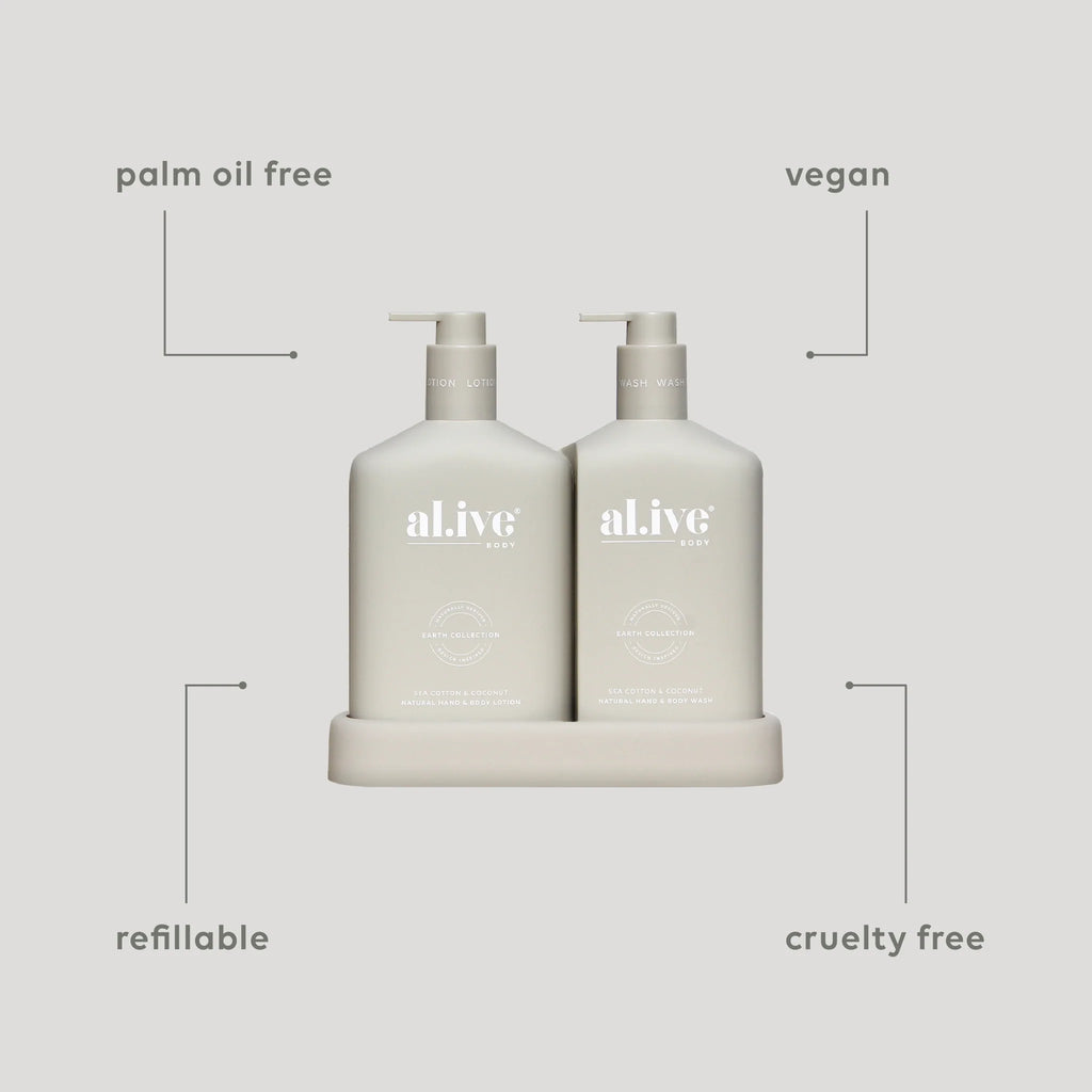 Sea Cotton & Coconut - Wash & Lotion Duo