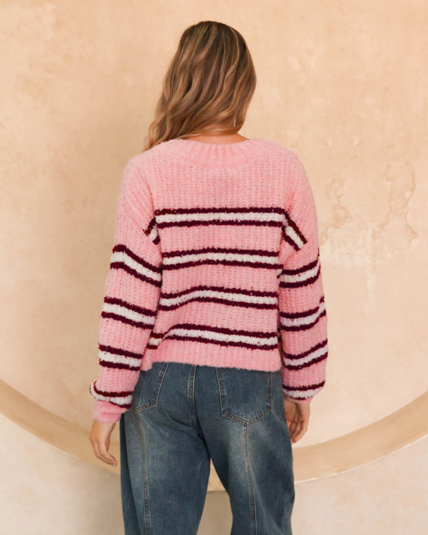 Rosewood Stripe Jumper
