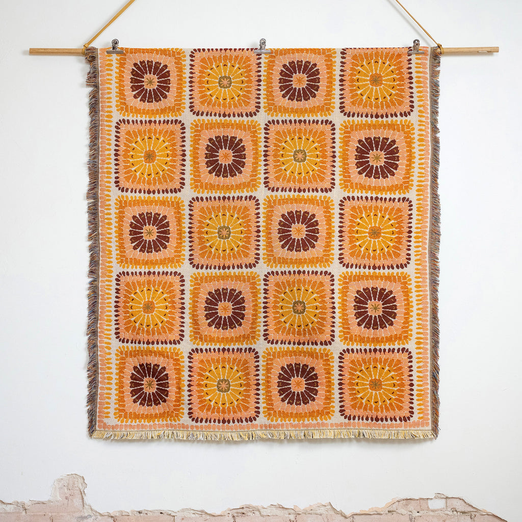 Eight Days A Week - Woven Picnic Throw