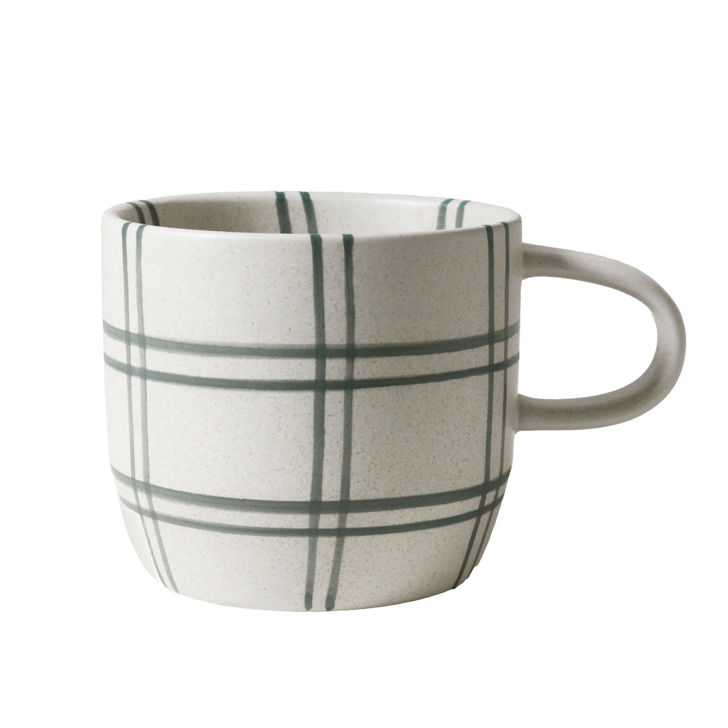 Mug - Green Linear Cats Pyjamas