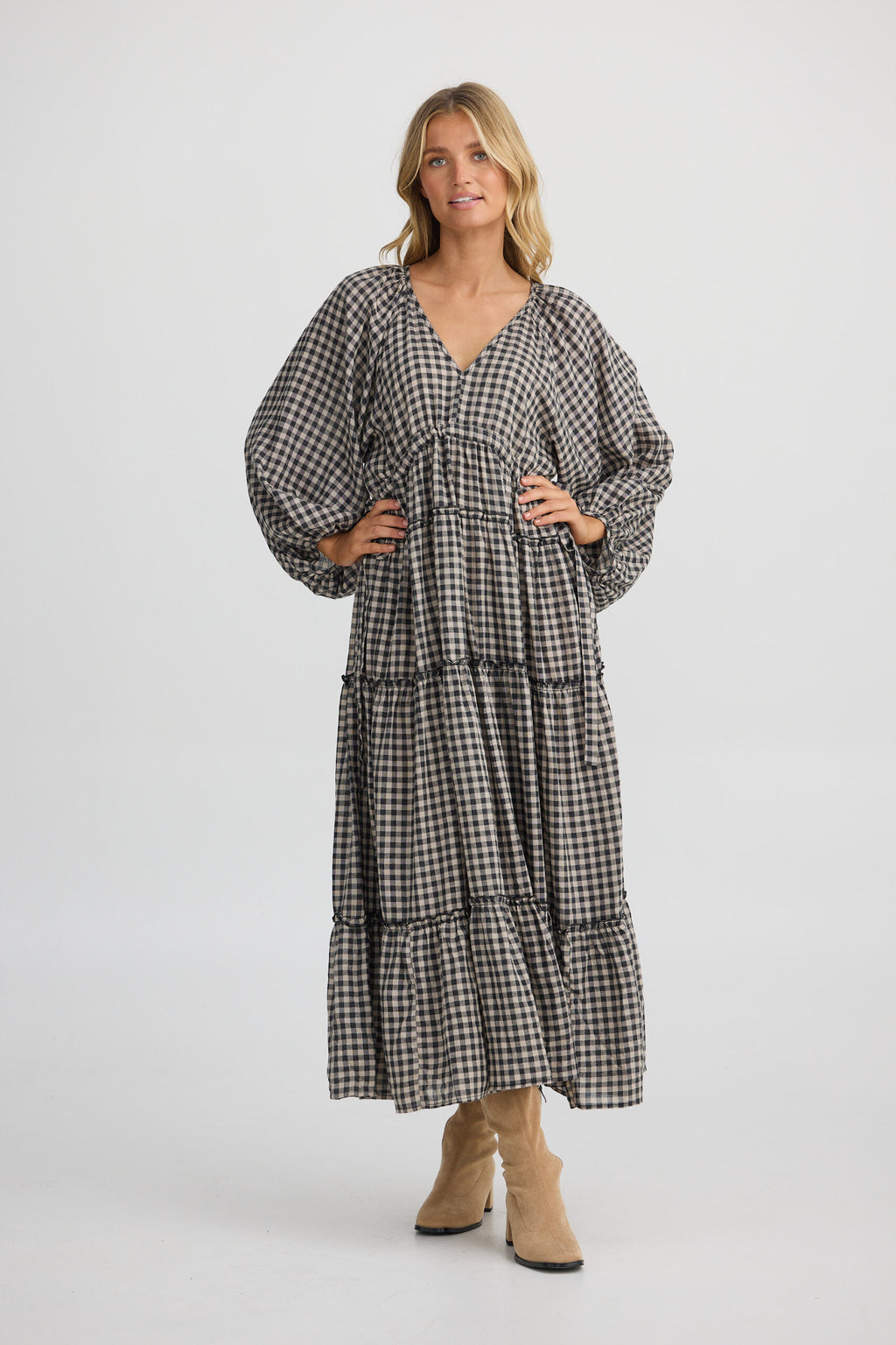 Wing and a Prayer Maxi Dress