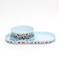 Silicone Bowl and Plate Set - Fruits