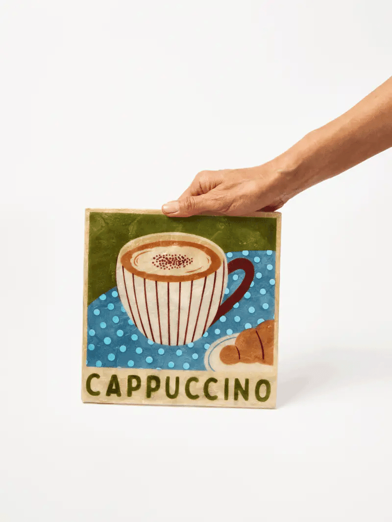 Barista Cappuccino Wall Art