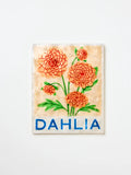 Market Wall Art Dahlia