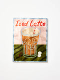 Barista Iced Latte Wall Art