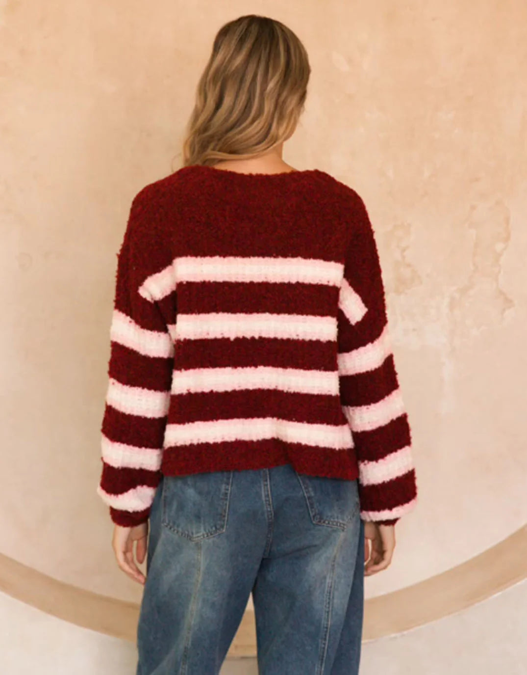 Rosewood Stripe Jumper