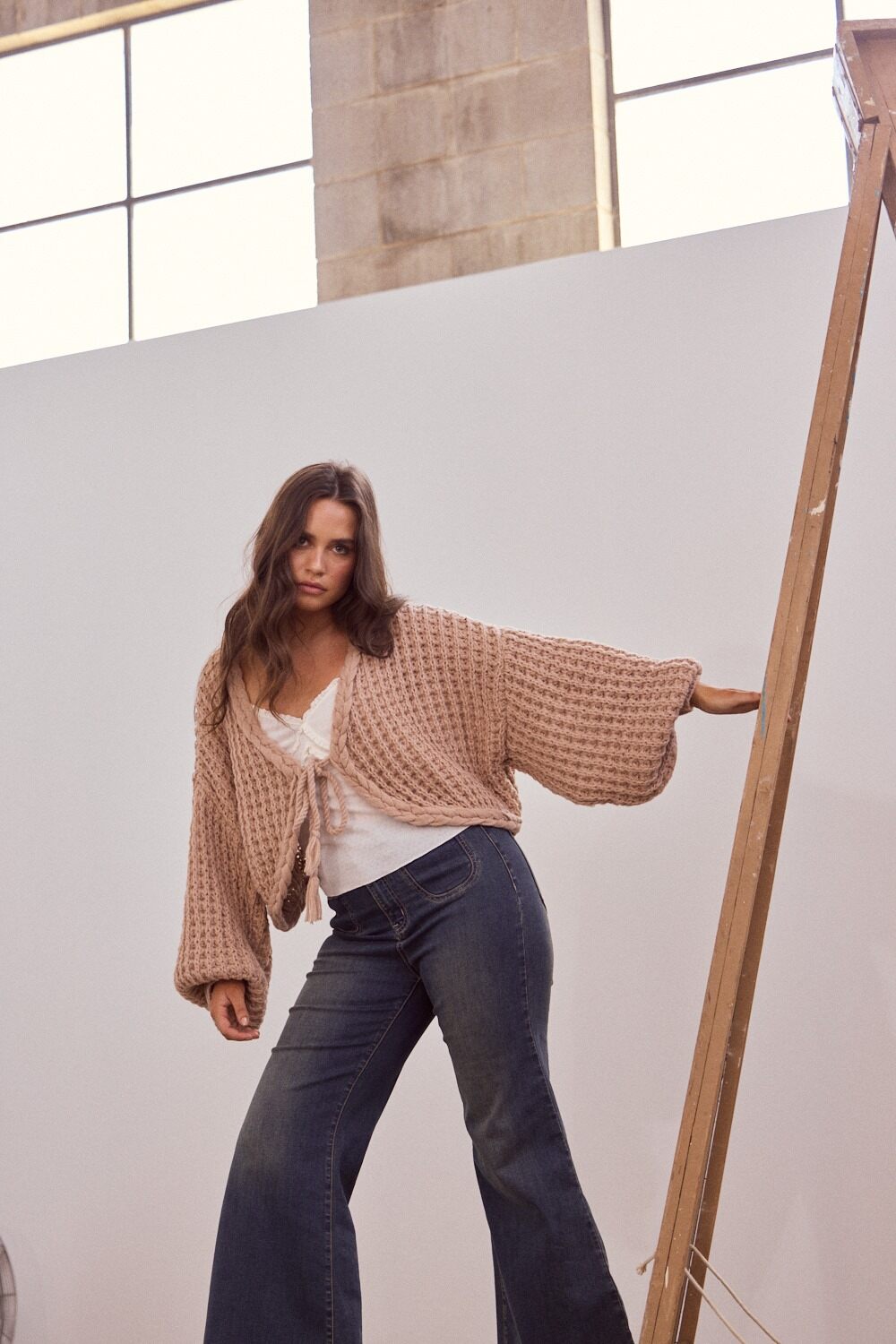 Zinnia Tie Cardi