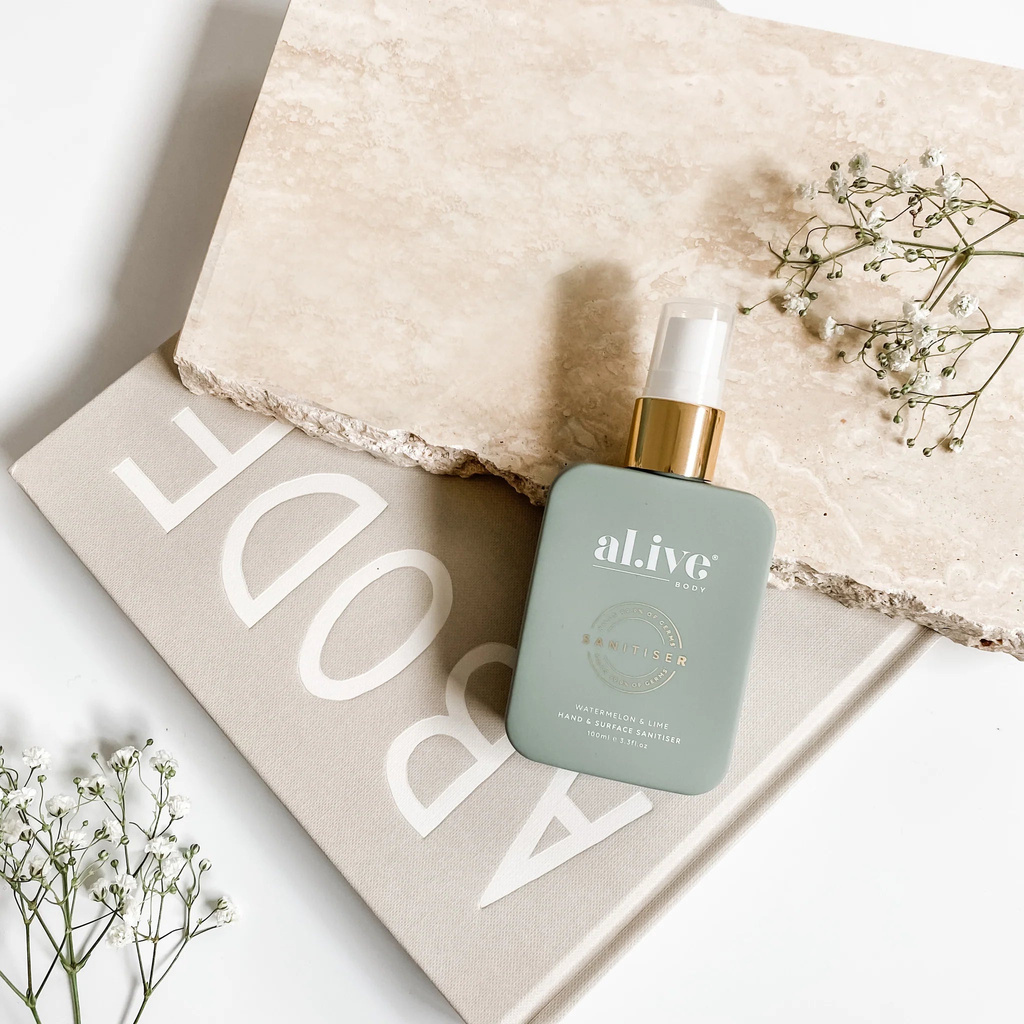 Hand and Surface Sanitiser Spray - Watermelon & Lime