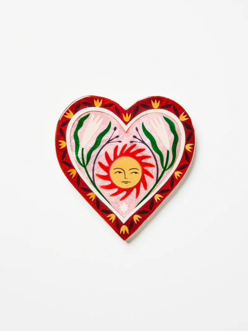 Fable Sun Heart Wall Art