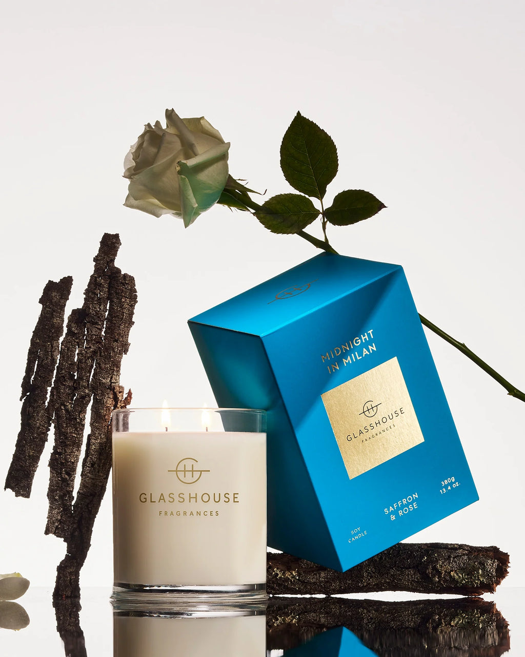 380g MIDNIGHT IN MILAN Candle