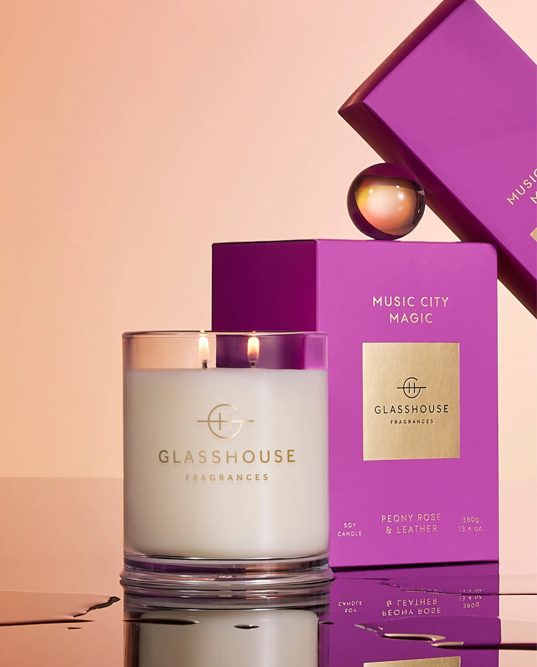 380g MUSIC CITY MAGIC Candle