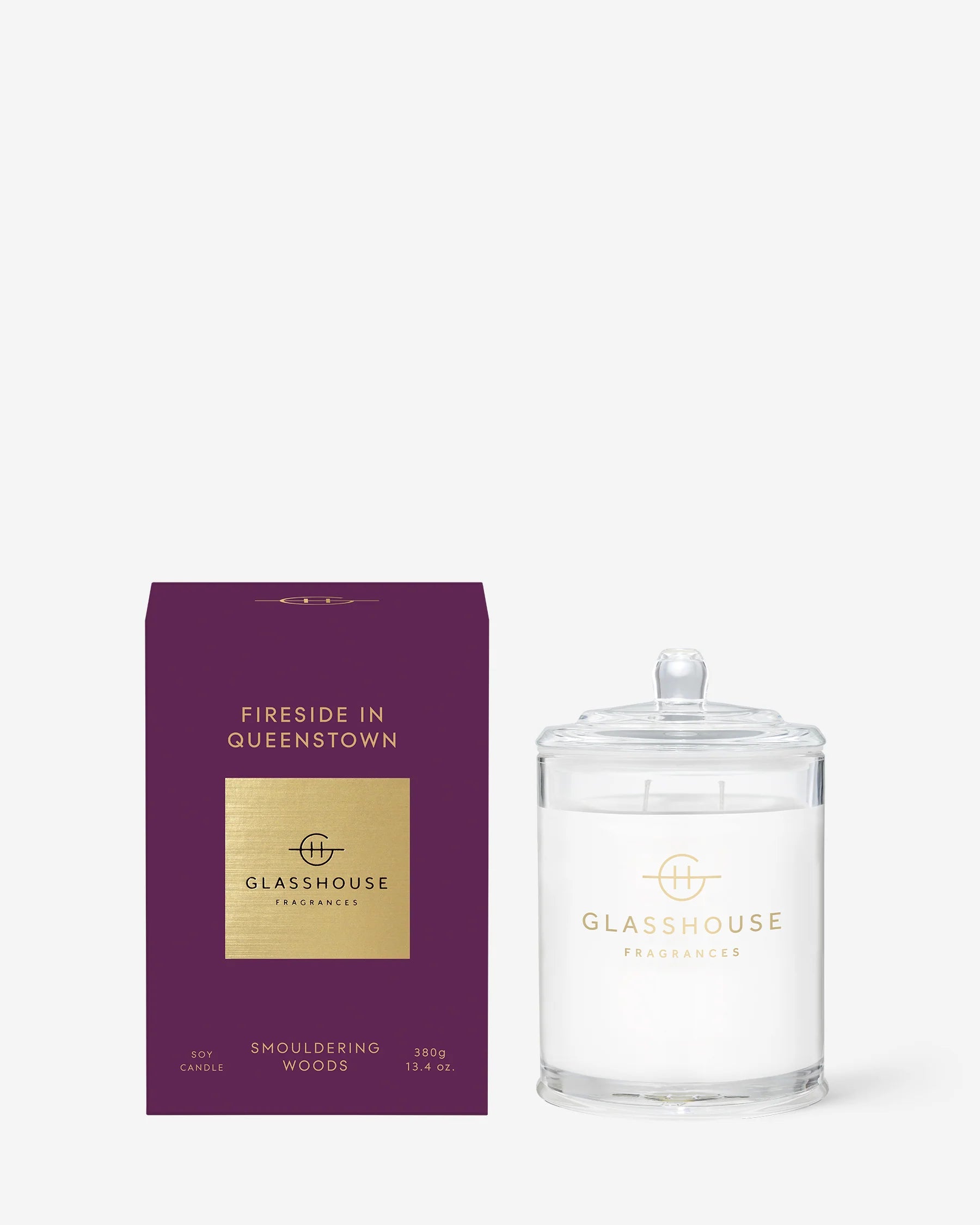 380g FIRESIDE IN QUEENSTOWN Candle