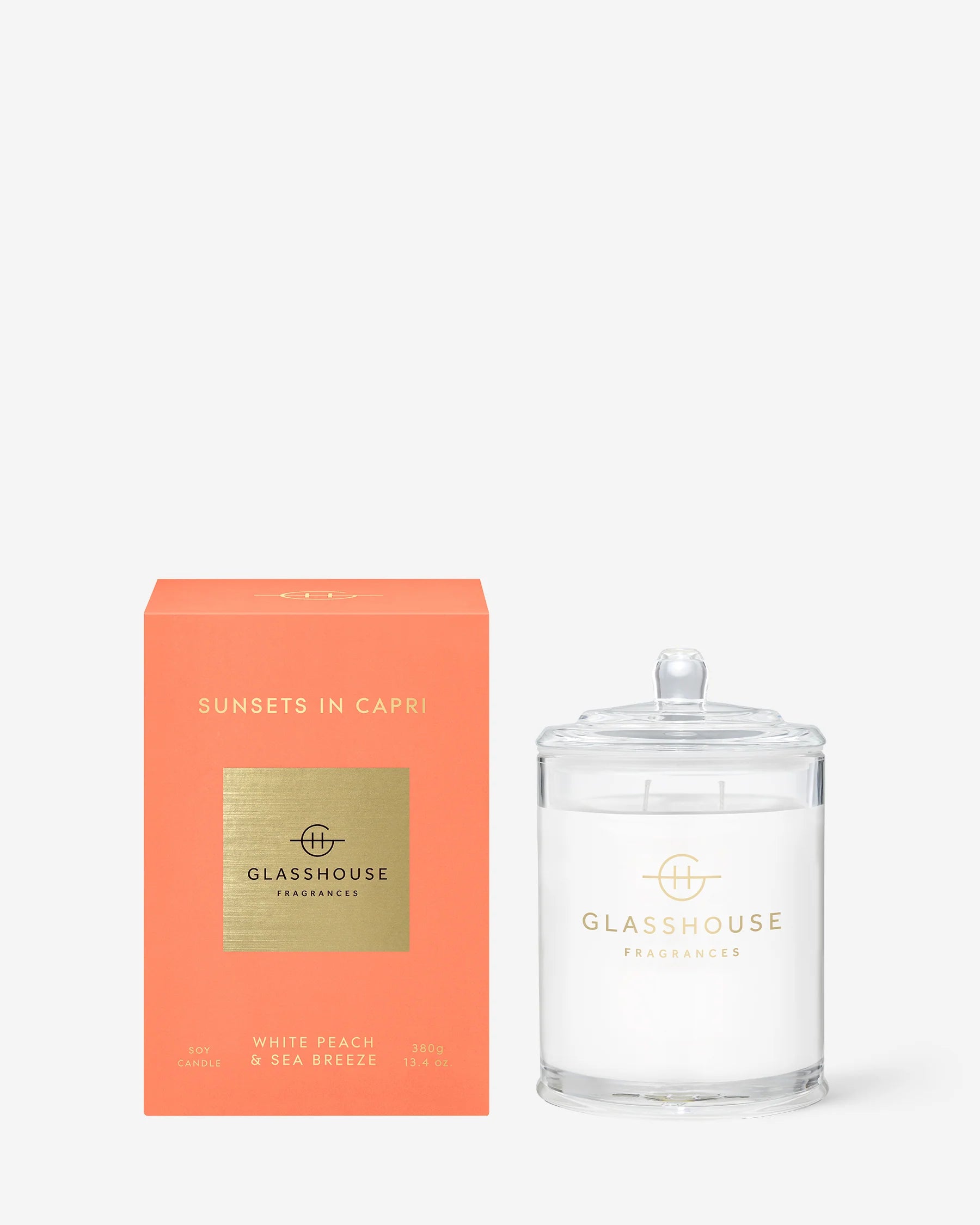 380g SUNSETS IN CAPRI Candle