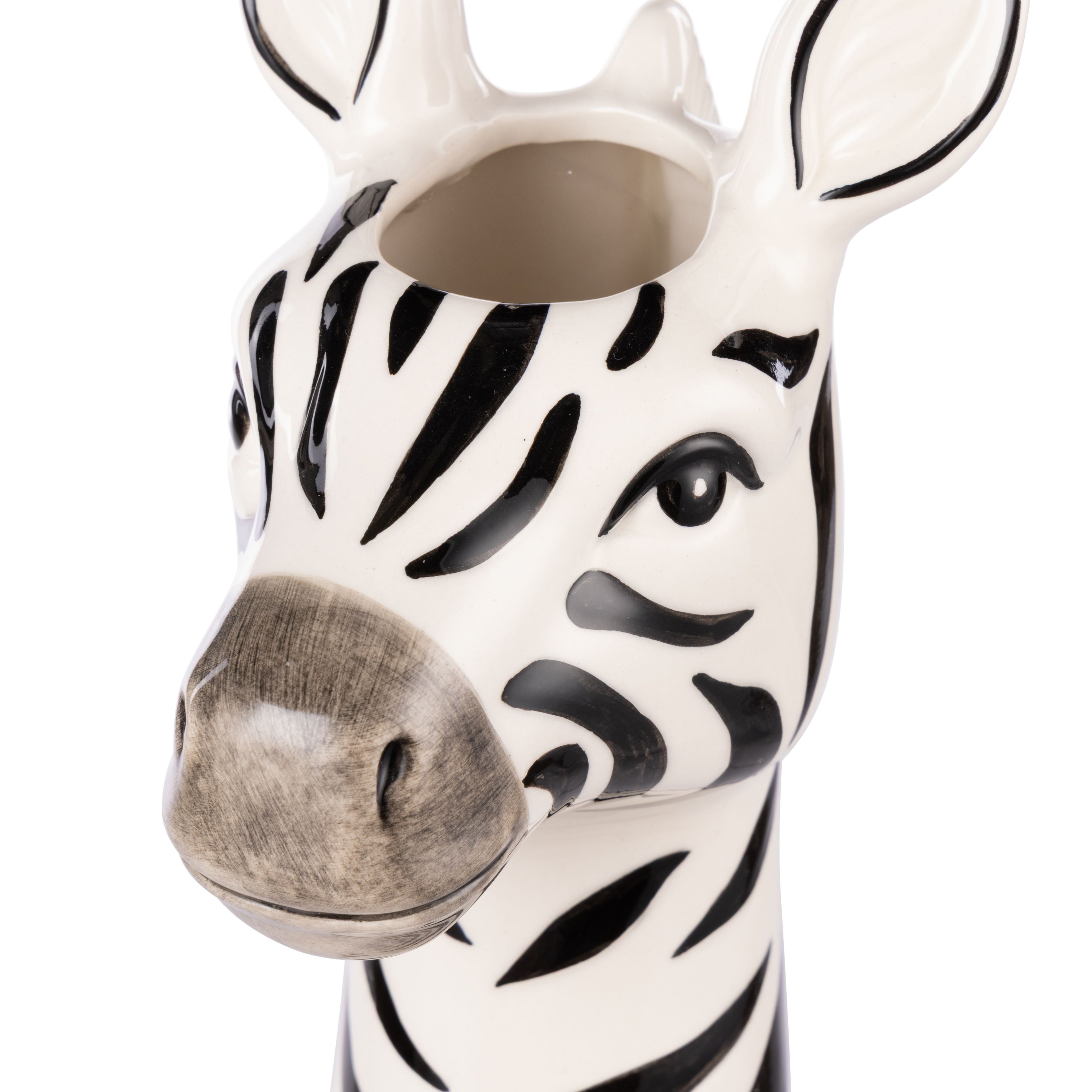 Zippy Zebra Vase