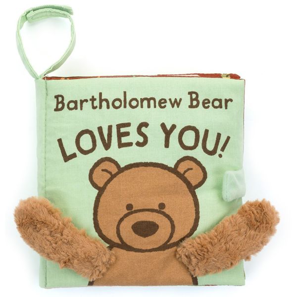 Bartholomew Bear Loves You Fabric Book