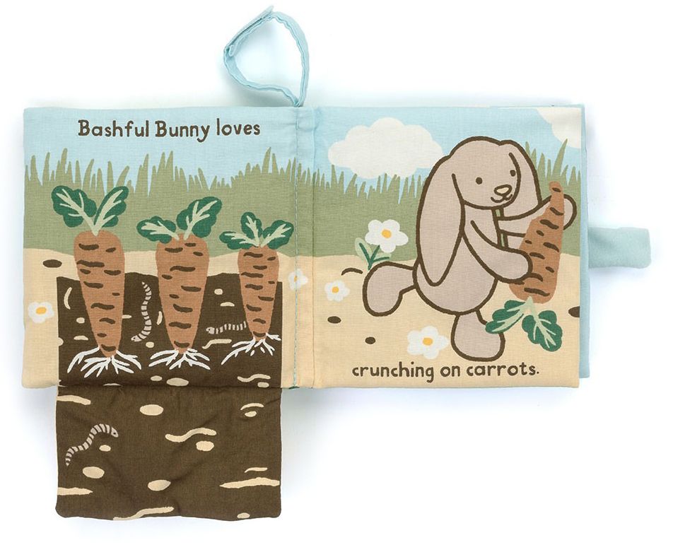 Bashful Bunny Loves You Fabric Book