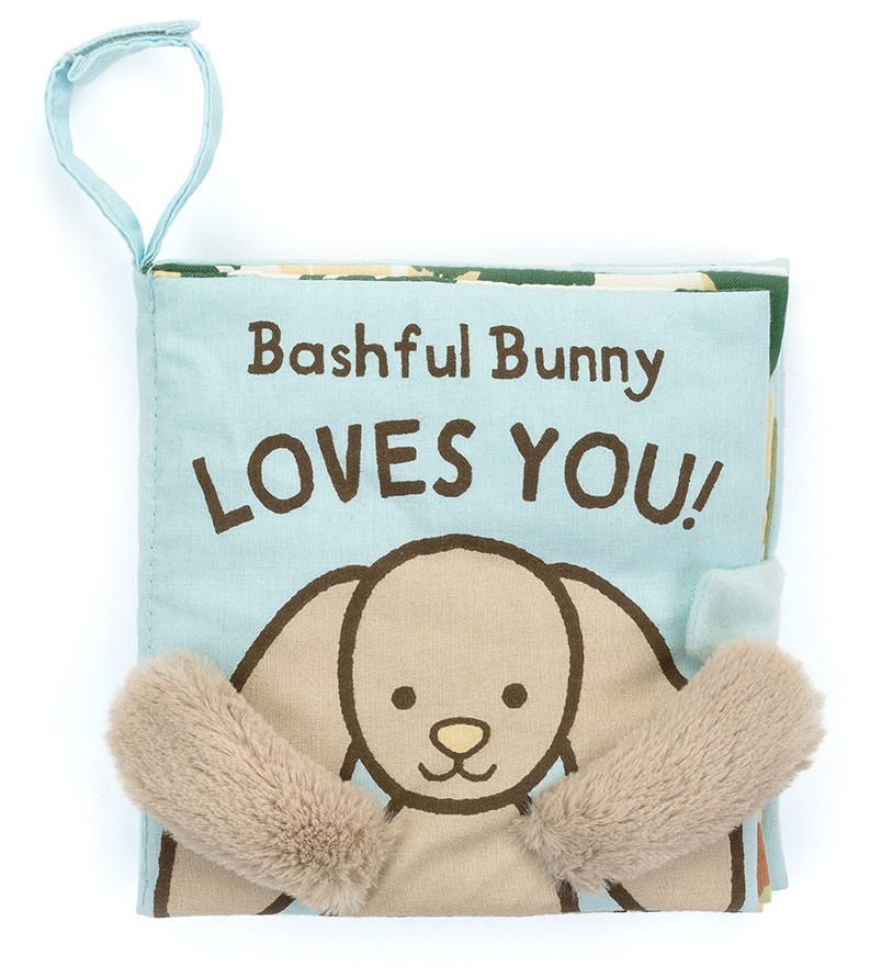 Bashful Bunny Loves You Fabric Book