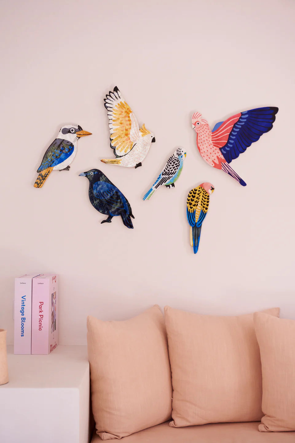 Aerial Cockatoo Wall Plaque