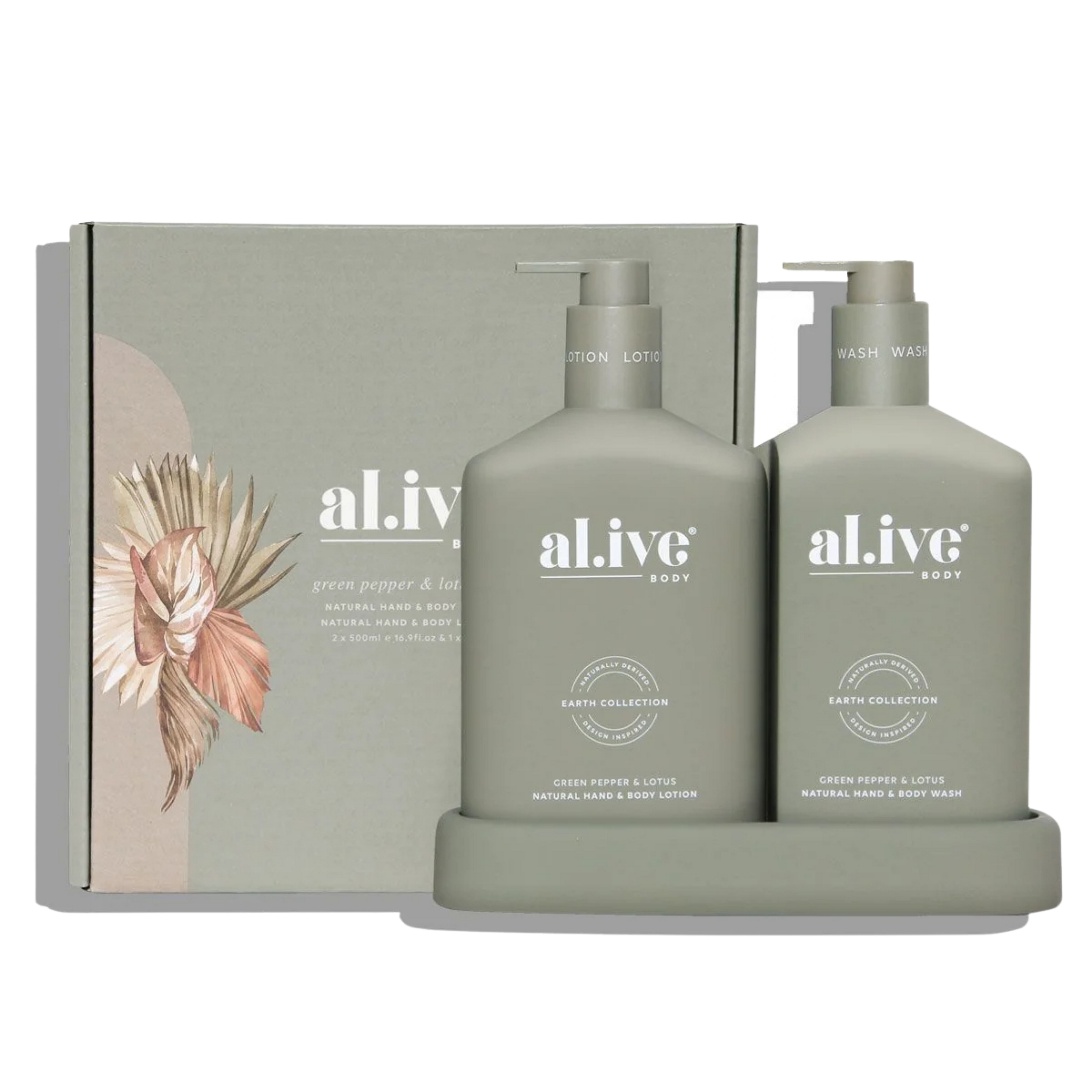 Green Pepper & Lotus - Wash & Lotion Duo