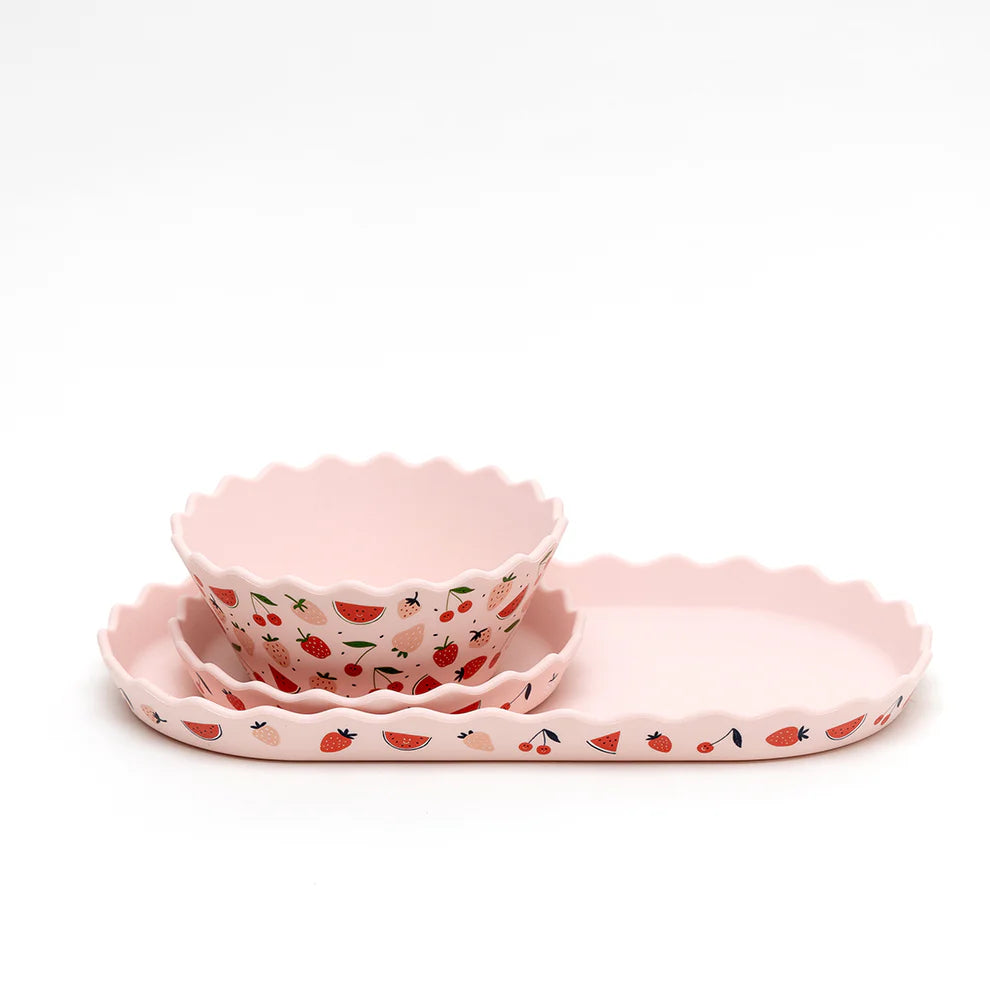 Silicone Bowl and Plate Set